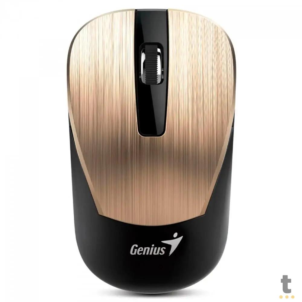 Mouse Sem Fio Genius NX-7015 1200Dpi Dourado - 31030019414 Truedata